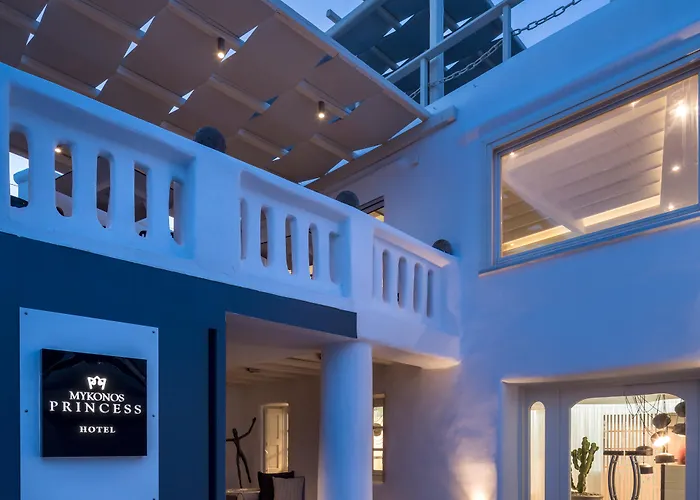 Hotell Mykonos Princess Agios Stefanos (Mykonos)